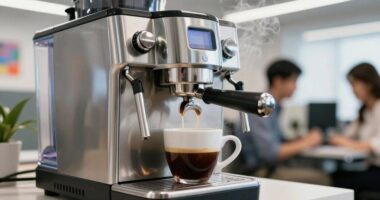 coffee machines boost mornings