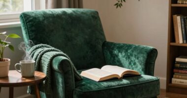 comfortable peaceful reading spot