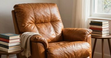 comfortable reading environment