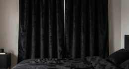 dark peaceful sleep environment