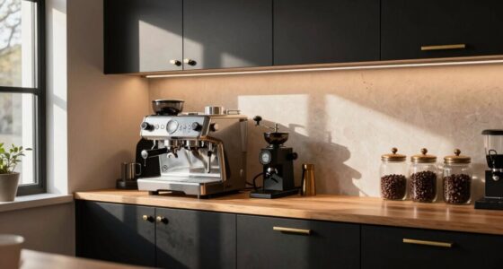 dedicated coffee ritual space