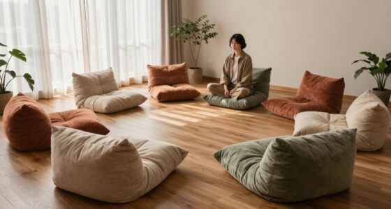 enhance comfort with cushions