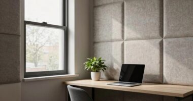 enhance focus with sound absorption