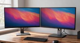 enhance productivity with dual monitors