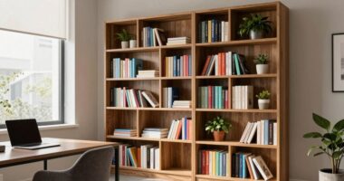 enhanced office book storage