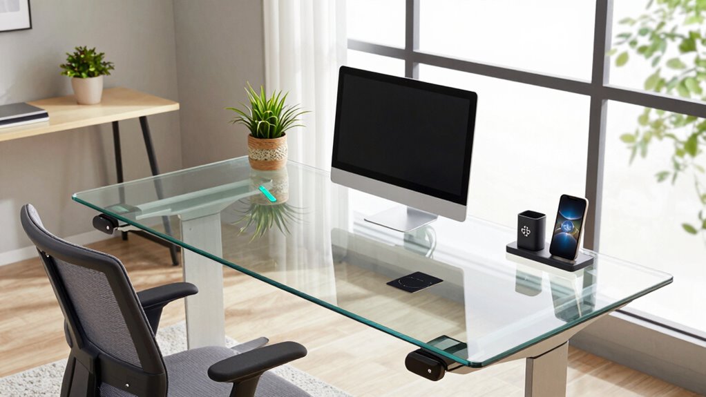 ergonomic tech integrated workspaces