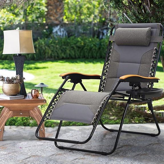 large zero gravity lounge chair