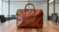 leather briefcases enhance authority