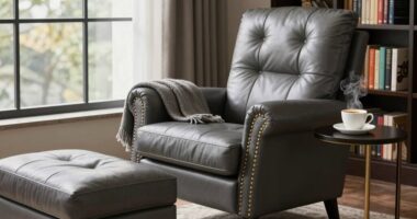 luxurious reading chair