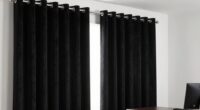 luxury blackout office curtains