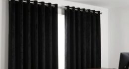 luxury blackout office curtains