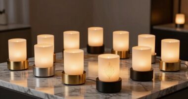 luxury candle warmer lamps