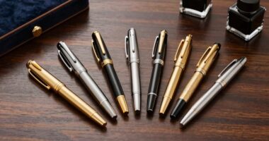 luxury journaling pen sets