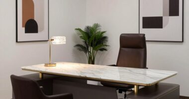 luxury office decor sets