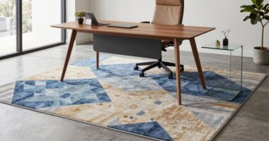 luxury office rug selection