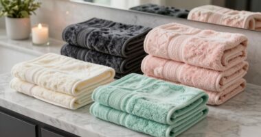 luxury spa towel sets