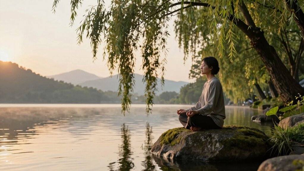 mindful breathing pauses practice