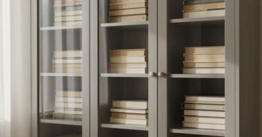 organized enclosed storage design