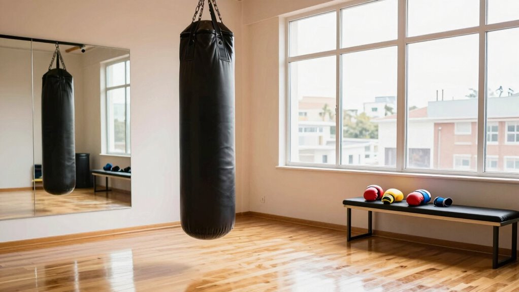 personalized home boxing sanctuary