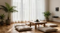 preparing a calming space