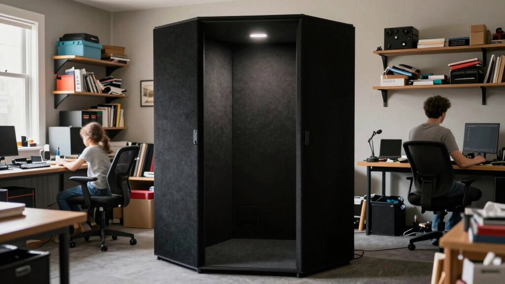 silence through acoustic insulation