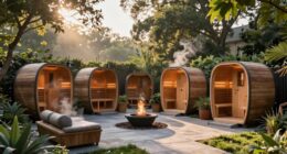 top backyard sauna options