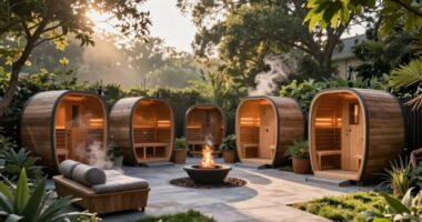 top backyard sauna options