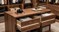 top closet organizer islands
