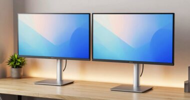 top dual monitor stands