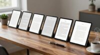 top e ink writing tablets