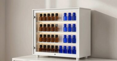 top essential oil cabinets