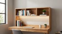 top home office bookshelf desks