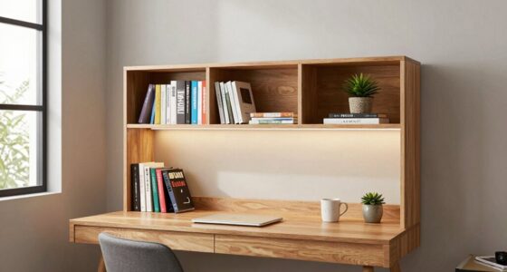 top home office bookshelf desks