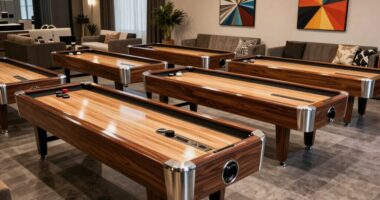 top home shuffleboard tables