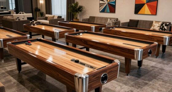 top home shuffleboard tables