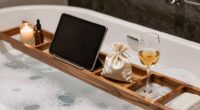 top luxury bath caddies