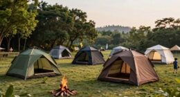 top luxury family tents