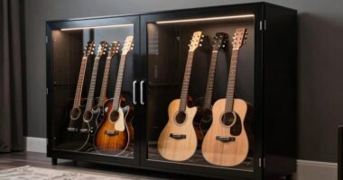 top luxury guitar storage