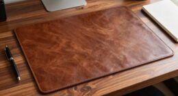 top luxury leather desk pads
