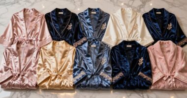 top luxury spa robe sets