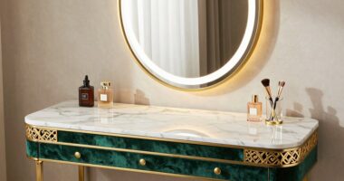 top luxury vanity desks