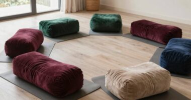 top luxury yoga bolster sets
