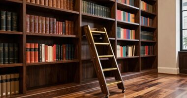 top office library ladders