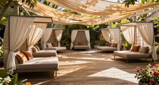 top outdoor canopy daybeds