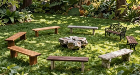 top outdoor meditation benches