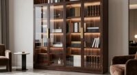 top premium glass bookshelves