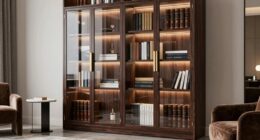 top premium glass bookshelves