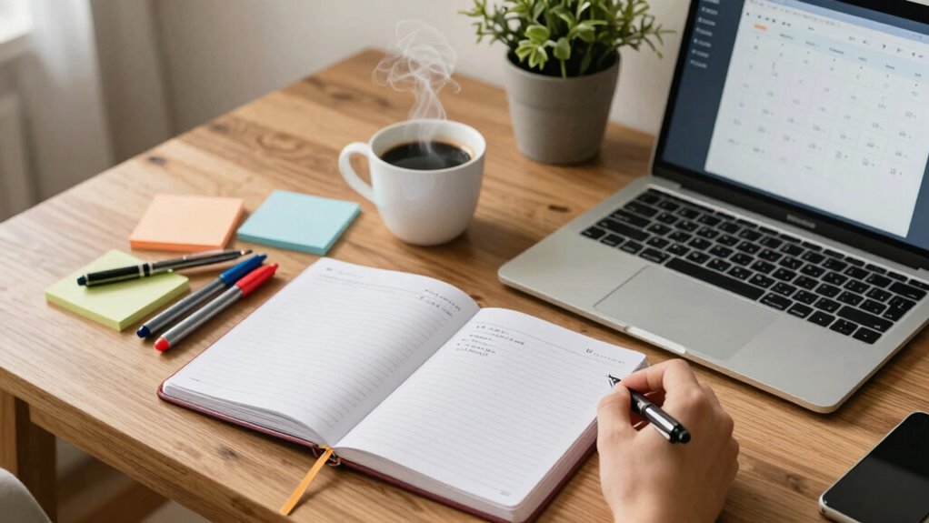 weekly planning boosts productivity