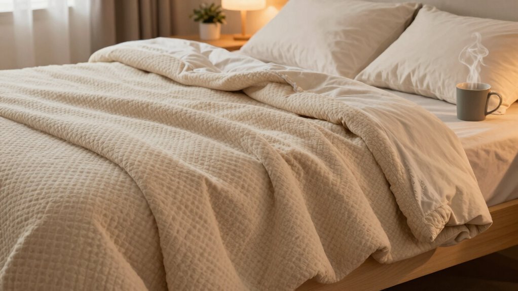 weighted blankets promote relaxation and sleep