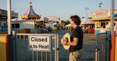 'Great American State Fair' temporarily shut down for heat